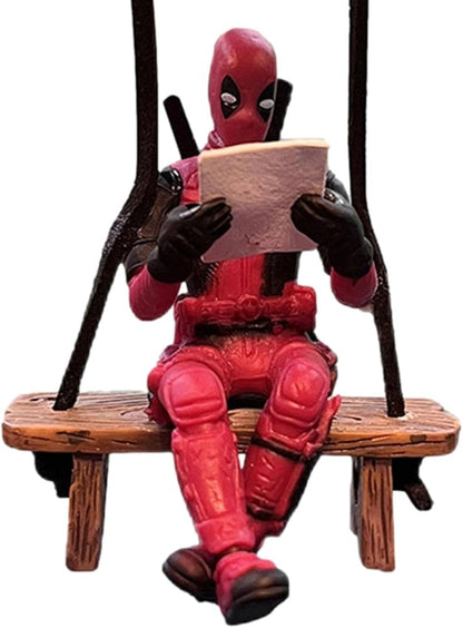 Dead Pool Car Interior Decoration Accessories-3 Pcs