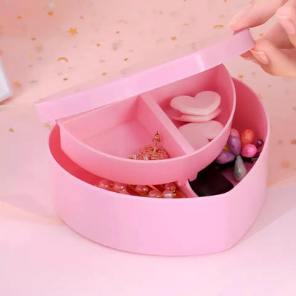 Mini Heart shaped Jewelry Box