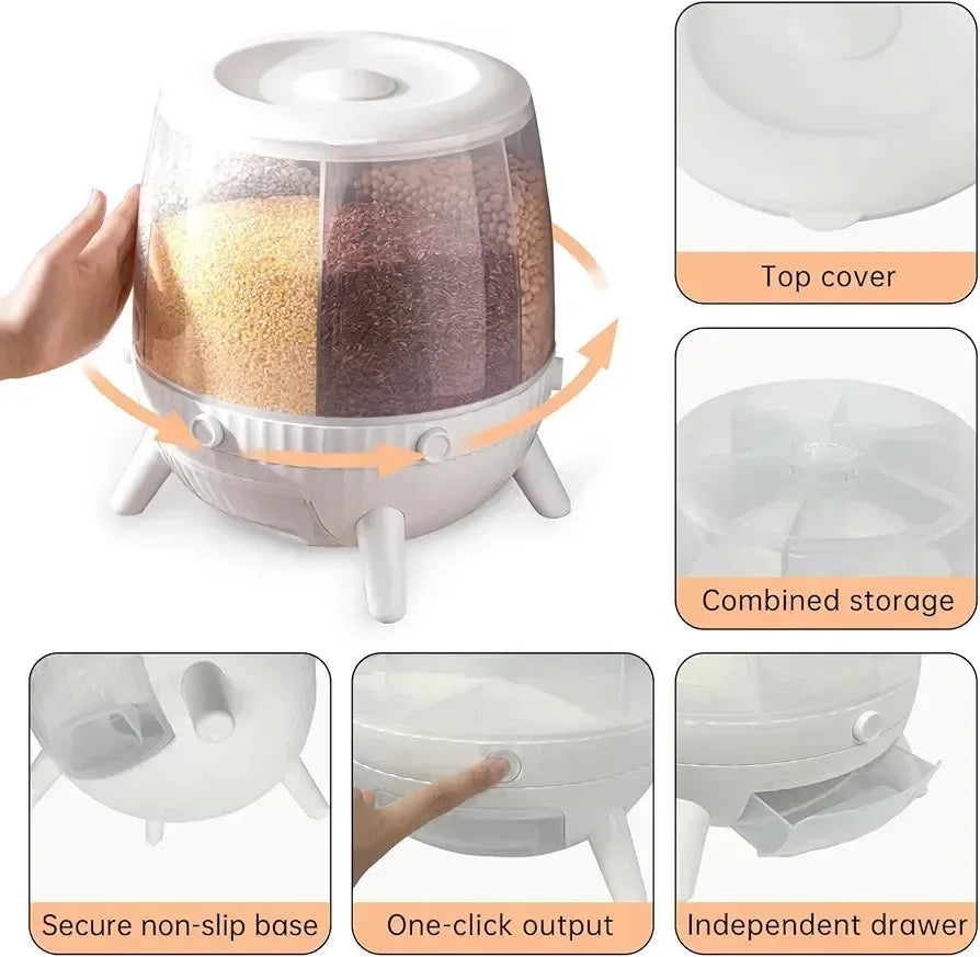 Rotating Rice Dispanser - Arfa Mart