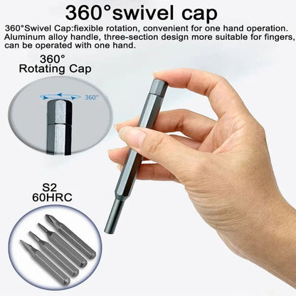 24 in 1 Precision Screwdriver Set for Mobile Laptop Watch Electronics Repair Kit