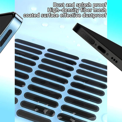 10 PCs Protect Mobile Phone Dustproof Net Stickers Speaker Mesh Anti Dust Proof Universal    20 pcs Stickers in 2 Strips