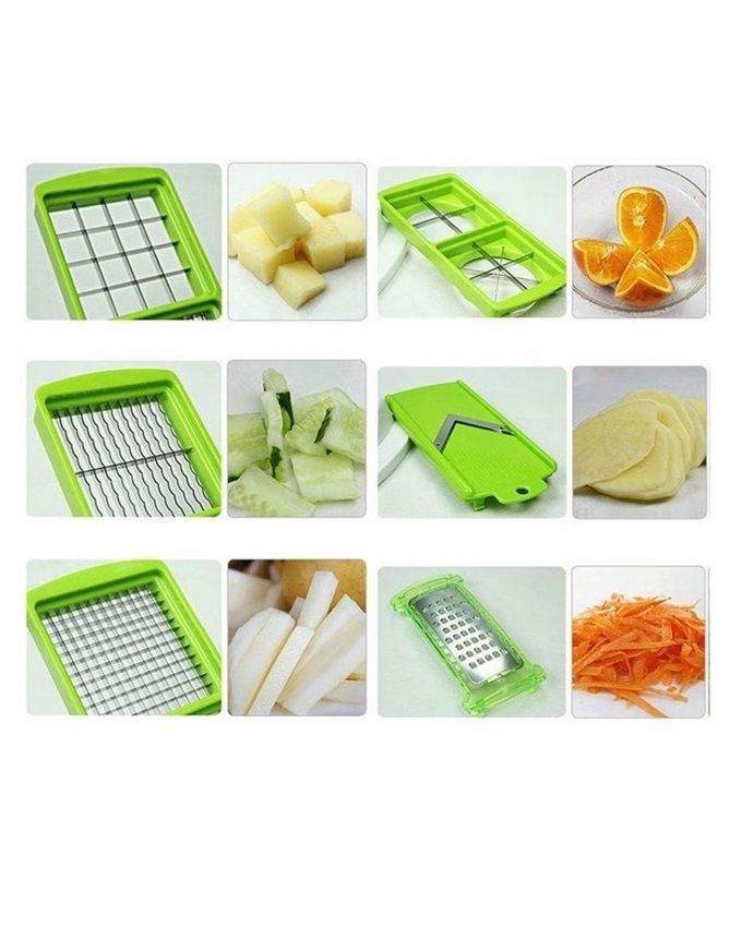 Nicer Dicer Plus Vegetable and Fruit Slicer with 5 Stainless Steel Blades