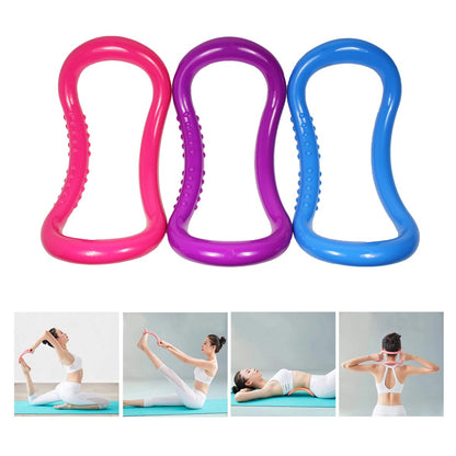 Yoga Ring Pilates Fitness Circle with Ergonomic Design for Body Shaping and Pain Relief