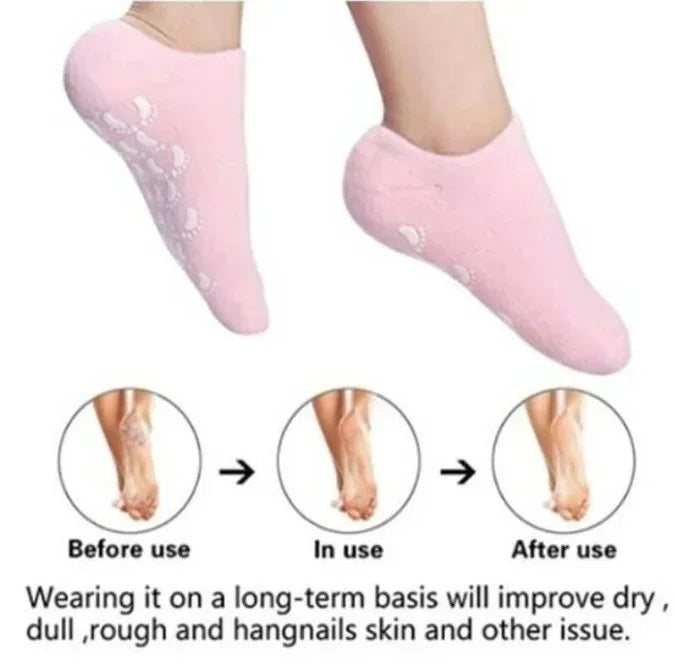 Moisturizing Whitening Exfoliating Foot Mask Socks - Arfa Mart