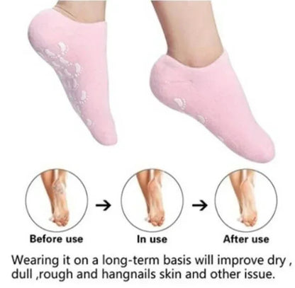 Moisturizing Whitening Exfoliating Foot Mask Socks - Arfa Mart