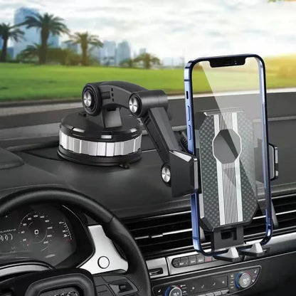 Suction Cup 360 Rotatable Car Phone Holder for Dashboard and Multi-Use - Arfa Mart