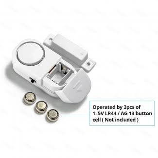 Anti-Theft Security Alarm Sensor for Home with 90dB Magnetic Entrance Detector