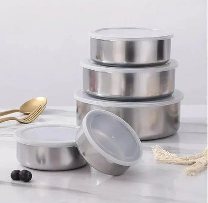 Stainless Steel 5pcs Bowl Set