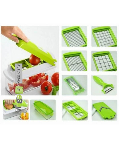 Nicer Dicer Plus Vegetable and Fruit Slicer with 5 Stainless Steel Blades