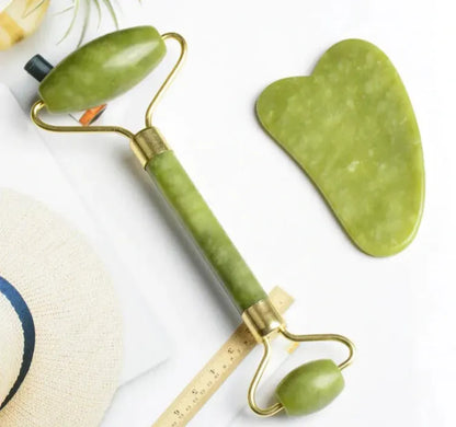 2 in 1 Gua Sha Jade Stone
