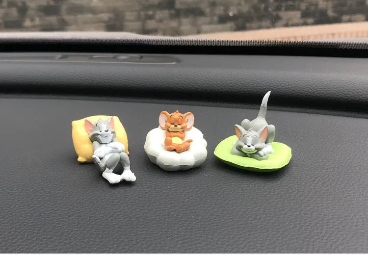 Pack of 5 Tom and Jerry Car Ornament Cute