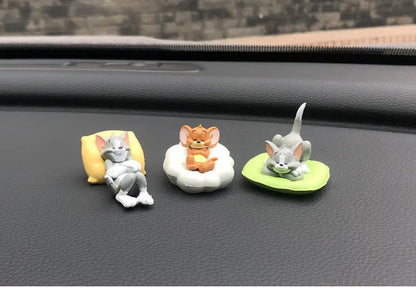 Pack of 5 Tom and Jerry Car Ornament Cute