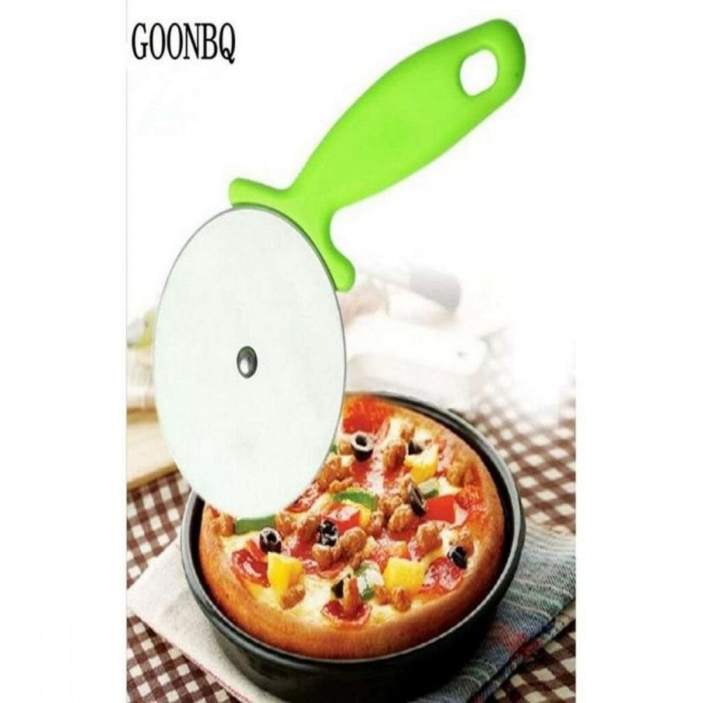 High Quality Stainless Steel Pizza Cutter with Comfortable Handle and Sharp Blade