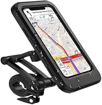 Weather Resistant Bike Phone Holder with 360? Rotation and Magnetic Mount - Arfa Mart