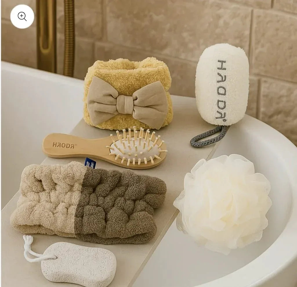 HD-2550 Luxury Bathroom Essentials Gift Set Premium Bath Kit - Arfa Mart