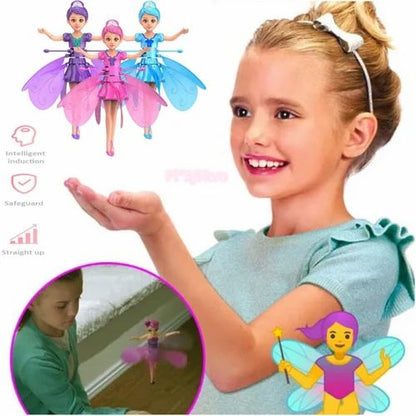 Kids Rechargeable Flying Ferry Doll with USB