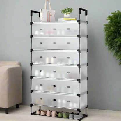 5 / 6 / 7 Layers Dust Proof Shoes Rack