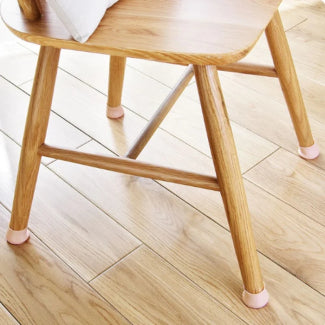 Silicone Chair and Table Foot Covers 4Pcs Transparent Non-Slip Protectors