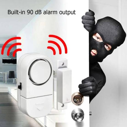 Anti-Theft Security Alarm Sensor for Home with 90dB Magnetic Entrance Detector