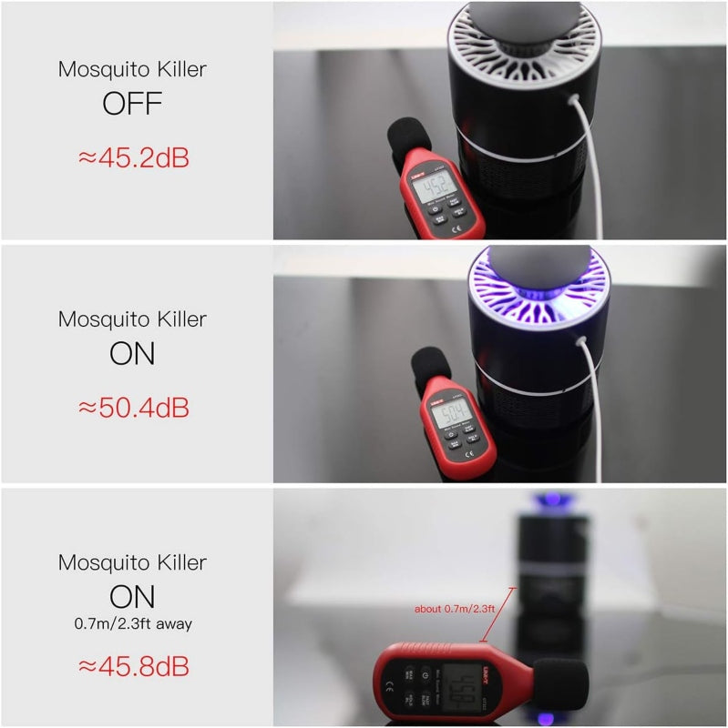 Electric Mosquito Killer USB UV Lamp - Safe, Portable, Easy to Clean