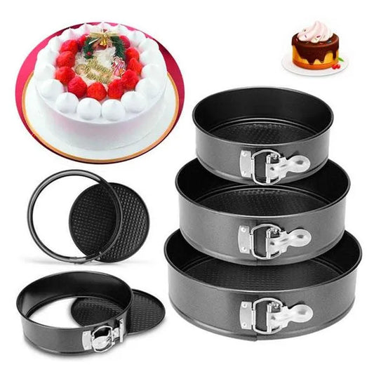 3 Piece set Non- Stick Cake Mold