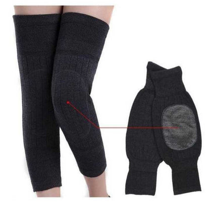 2pcs Cashmere Knee Pads Winter Warm Men women