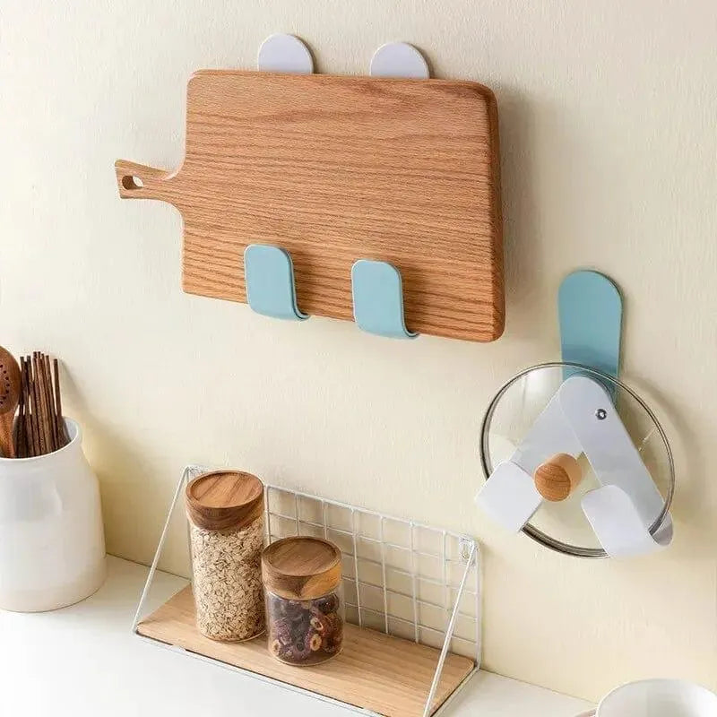 1 Pcs Self Adhesive Rotatable Lid Holder