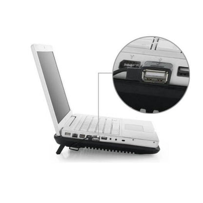 N191 Fans Laptop Radiator Notebook Computer Cooling Pad Base Cooler Mat