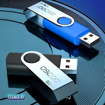 OSCOO 008U Classic Swivel USB 3.0 Flash Drive – 100% Original, 32GB/64GB/128GB High-Speed Pen Drive - Arfa Mart