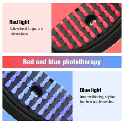 Hair Growth Brush with Steam & Vibration - Arfa Mart