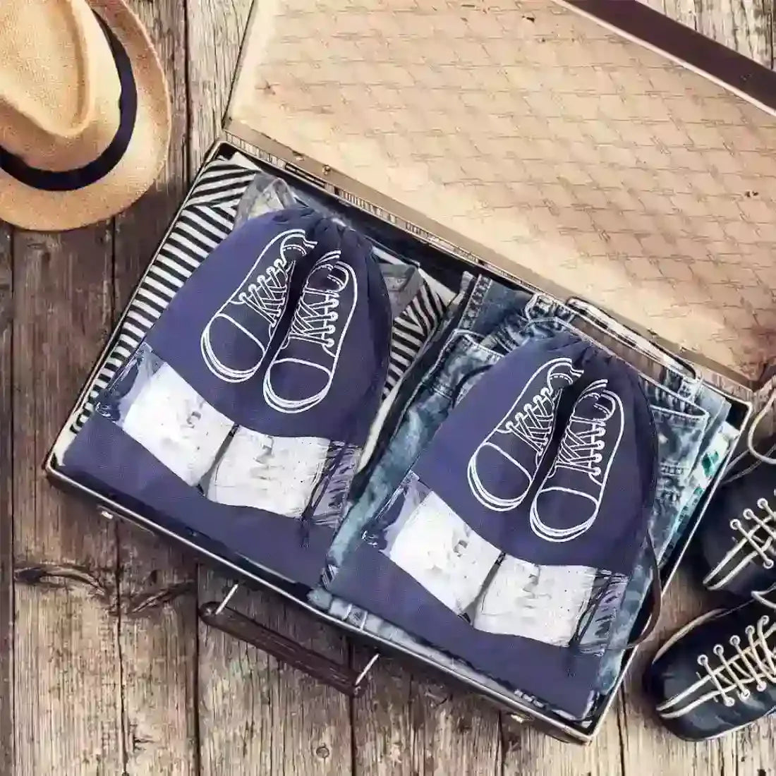 Shoes Pouch Pack of 5 - Arfa Mart