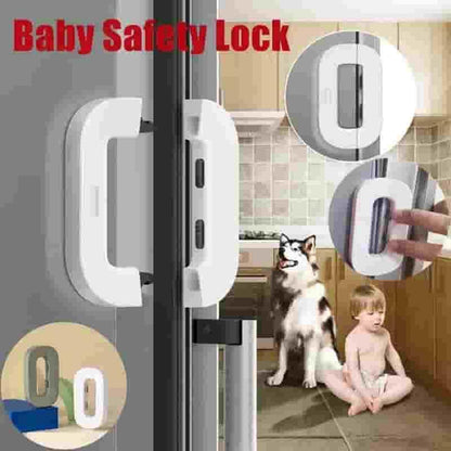 Refrigerator Lock for Child Safety Cabinet Lock Fridge - Arfa Mart