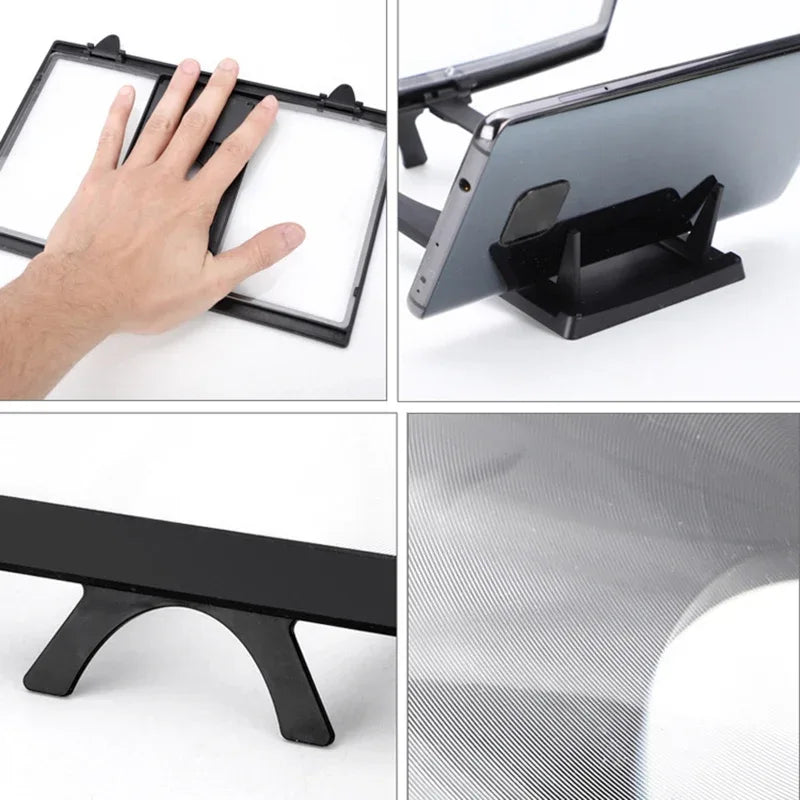 Mobile Screen Magnifier Curved HD Display for Movies and Videos