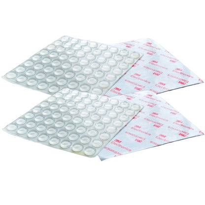 Sound Vibration Absorber Bumper Pad for Cabinet Doors - Pack of 2