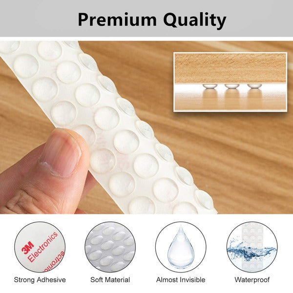 Sound Vibration Absorber Bumper Pad for Cabinet Doors - Pack of 2