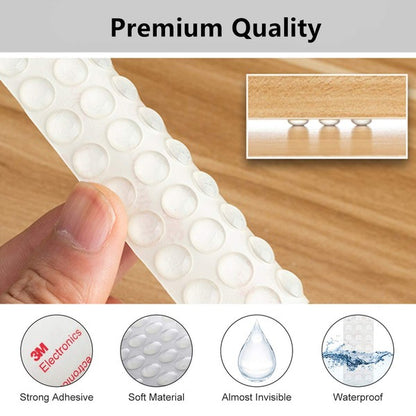 Sound Vibration Absorber Bumper Pad for Cabinet Doors - Pack of 2