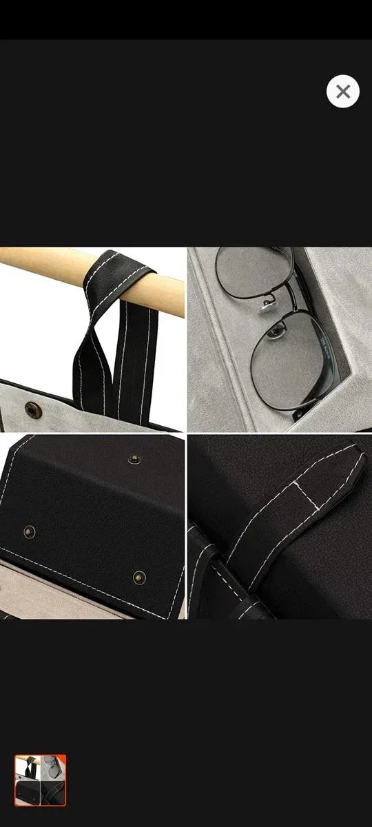 Leather Sun Glasses Organizers - Arfa Mart