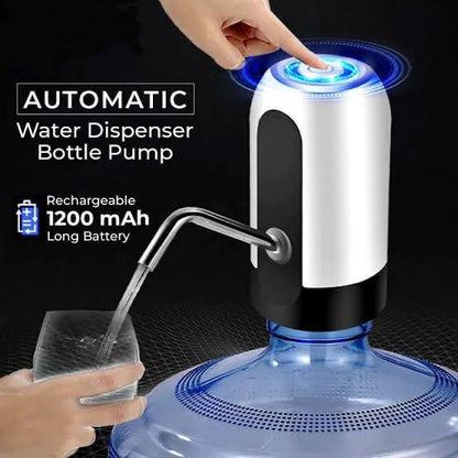 Automatic Water Dispenser Electric Pump for Bottled Drinking Water, Easy One-Click Use