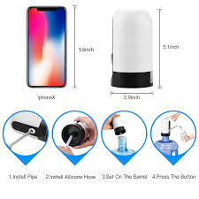 Automatic Water Dispenser Electric Pump for Bottled Drinking Water, Easy One-Click Use