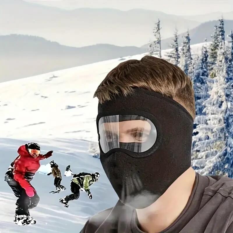 Classic 3D Seamless Riding Full Face Cover Mask for Cold Weather Protection