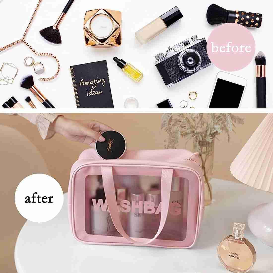 Water-Proof Travel Cosmetic Washbag Organizer - Arfa Mart