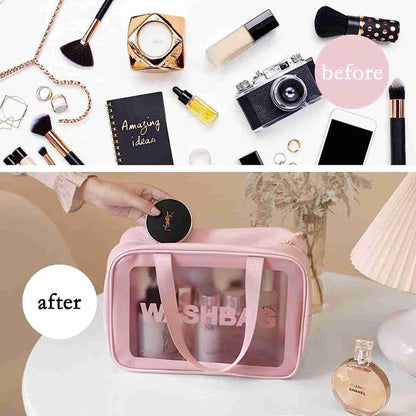 Water-Proof Travel Cosmetic Washbag Organizer - Arfa Mart